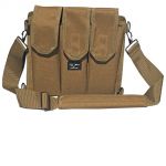 30-40rd Over the Shoulder Rifle Magazine Pouch - Coyote Brown