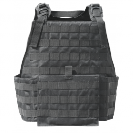 Plate Carrier Vest with Cumber Bund Black