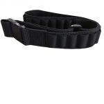 Shotgun Belt with 25 Shell Loops - Black