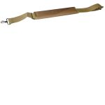 Padded Sling and Backpack Strap with Metal Hooks - Coyote Brown