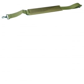 Padded Sling and Backpack Strap with Metal Hooks - Olive Drab