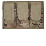 3 Pocket Mag Pouch with Hook and Loop Back Multi-Camo